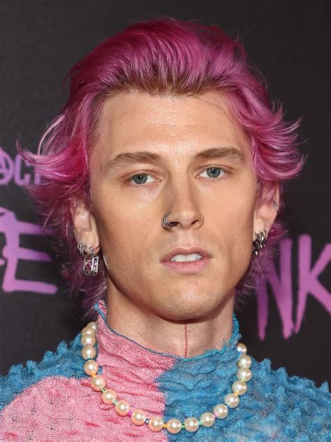 mgk pink.hair